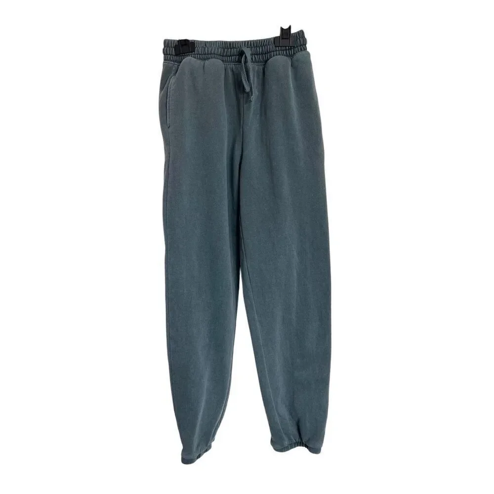 Rumi + Ryder Sweatpants Boys Medium Blue Fleece Joggers Casual Athleisure NWT